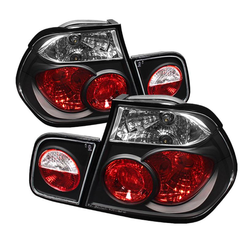 Spyder BMW E46 3-Series 99-01 4Dr Euro Style Tail Lights- Black ALT-YD-BE4699-4D-BK 5000712 Main Image