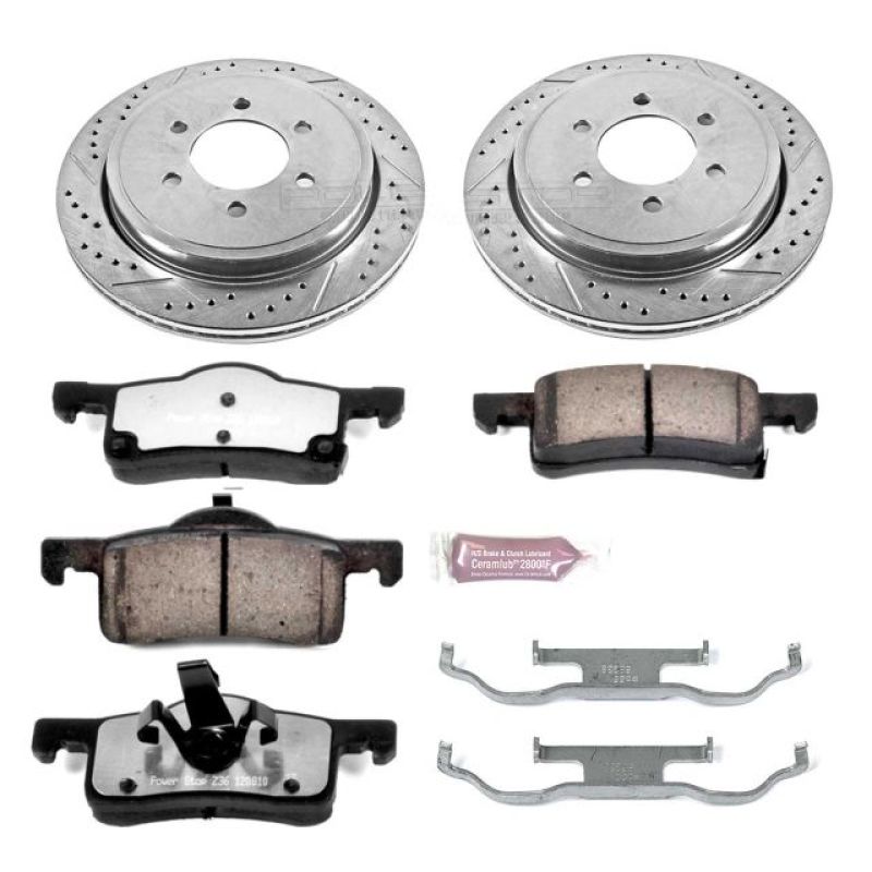 PowerStop PSB Z36 Truck & Tow Kit Brakes, Rotors & Pads Brake Kits - Performance D&S main image