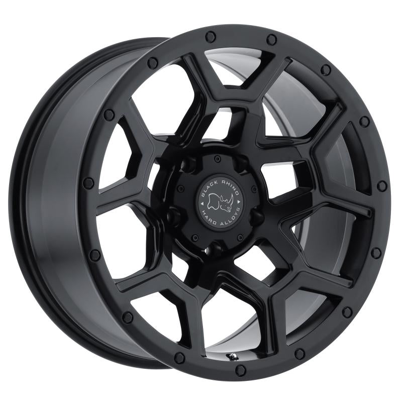 Black Rhino Overland 17x8.0 5x120 ET35 CB 76.1 Matte Black Wheel 1780VRL355120M76 Main Image