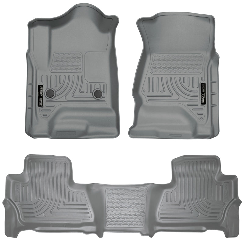 Husky Liners HL WB - Combo - Gray Floor Mats Floor Mats - Rubber main image