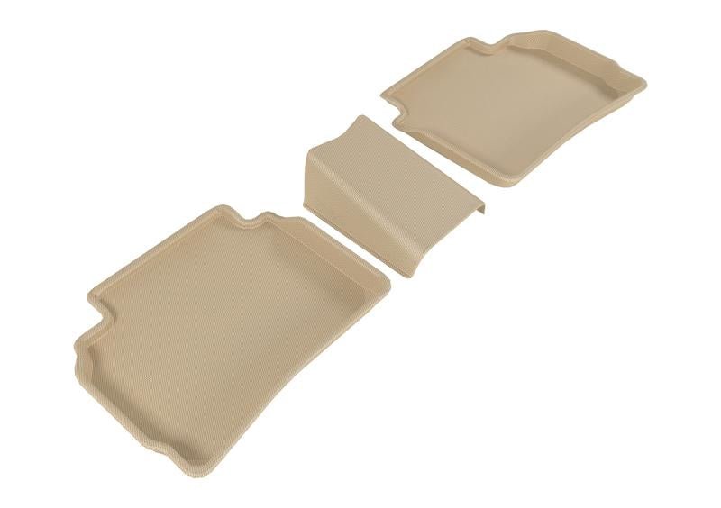 3D MAXpider 2016-2020 Chevrolet Malibu Kagu 2nd Row Floormats - Tan L1CH07721502 Main Image