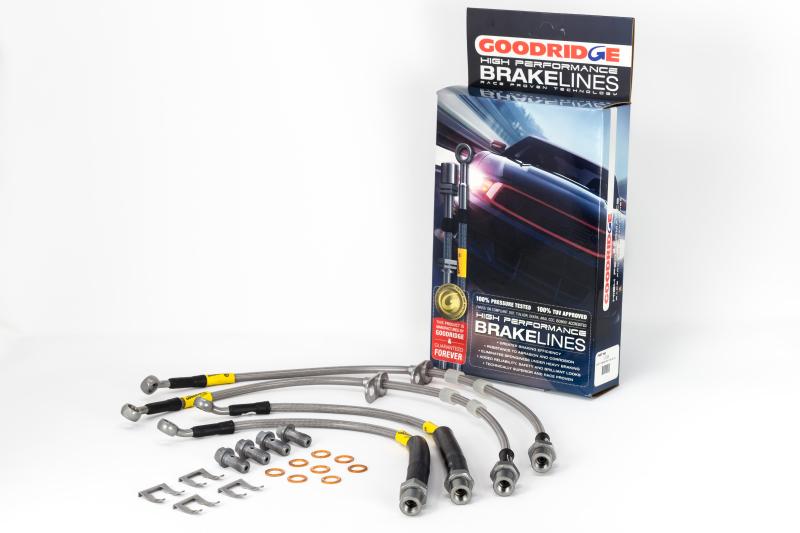 Goodridge 16-17 Chevrolet Camaro ZL1/SS (Excl. 1LE Pkg.) Models w/Brembo Calipers SS Brake Lines 12299 Main Image