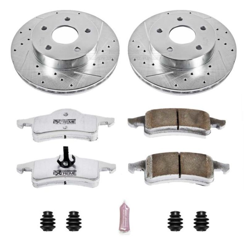 PowerStop PSB Z26 Street Warrior Kit Brakes, Rotors & Pads Brake Kits - Performance D&S main image