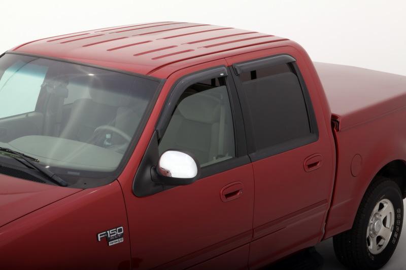 AVS 02-03 Lincoln Blackwood Ventvisor Outside Mount Window Deflectors 4pc - Smoke 94949 Main Image