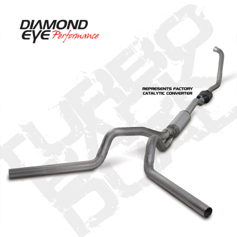 Diamond Eye Performance DEP Turbo Back Exhaust Kit SS Exhaust, Mufflers & Tips Turbo Back main image