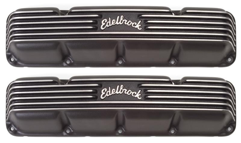 Edelbrock Valve Cover Classic Series AMC/Jeep 1967-91 290-401 CI V8 Black 41993 Main Image