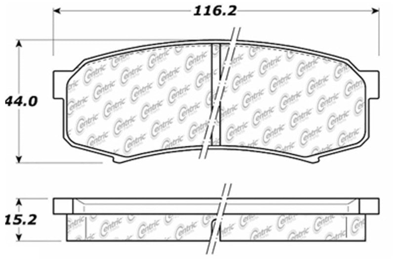 Stoptech ST Fleet Brake Pads Brakes, Rotors & Pads Brake Pads - OE main image