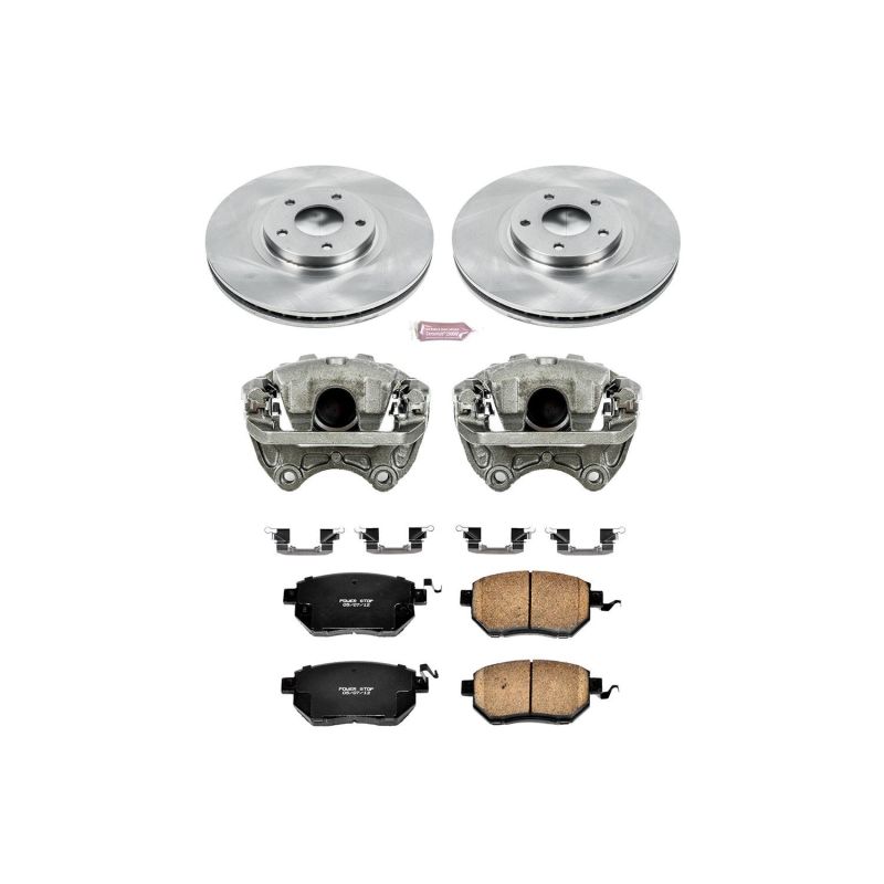 PowerStop PSB Autospecialty Kit w/Cals Brakes, Rotors & Pads Brake Kits - OE main image