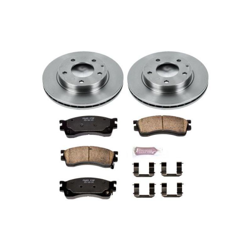 PowerStop PSB Autospecialty Kit Brakes, Rotors & Pads Brake Kits - OE main image