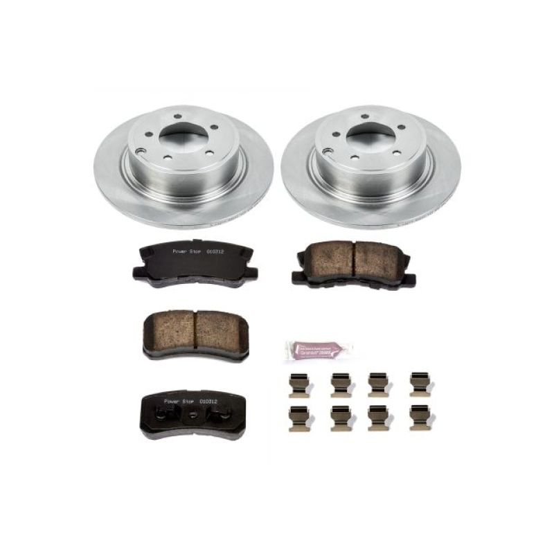 PowerStop PSB Autospecialty Kit Brakes, Rotors & Pads Brake Kits - OE main image