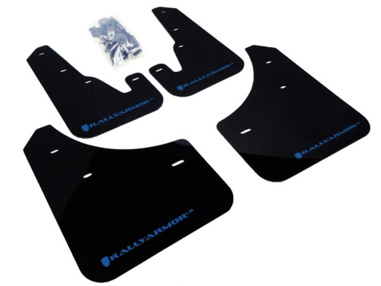 Rally Armor Mud Flaps MF9-UR-BLK/BL Item Image