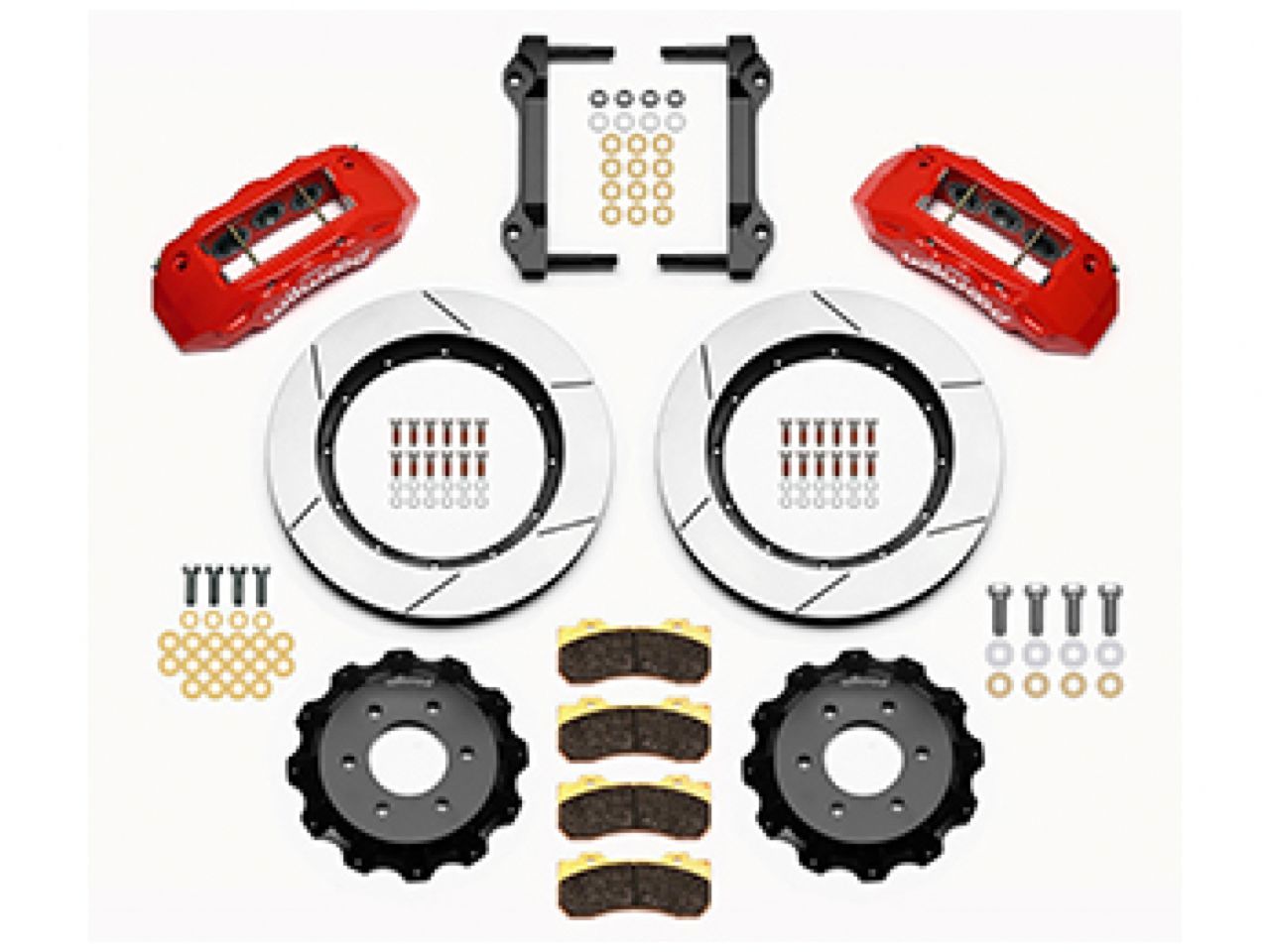 Wilwood TX6R Front Kit, 15.50", Red, 2010-Up Ford F150