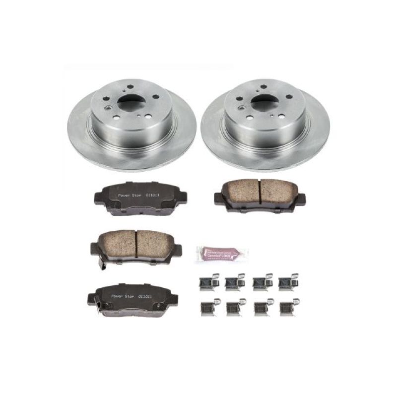 PowerStop PSB Autospecialty Kit Brakes, Rotors & Pads Brake Kits - OE main image