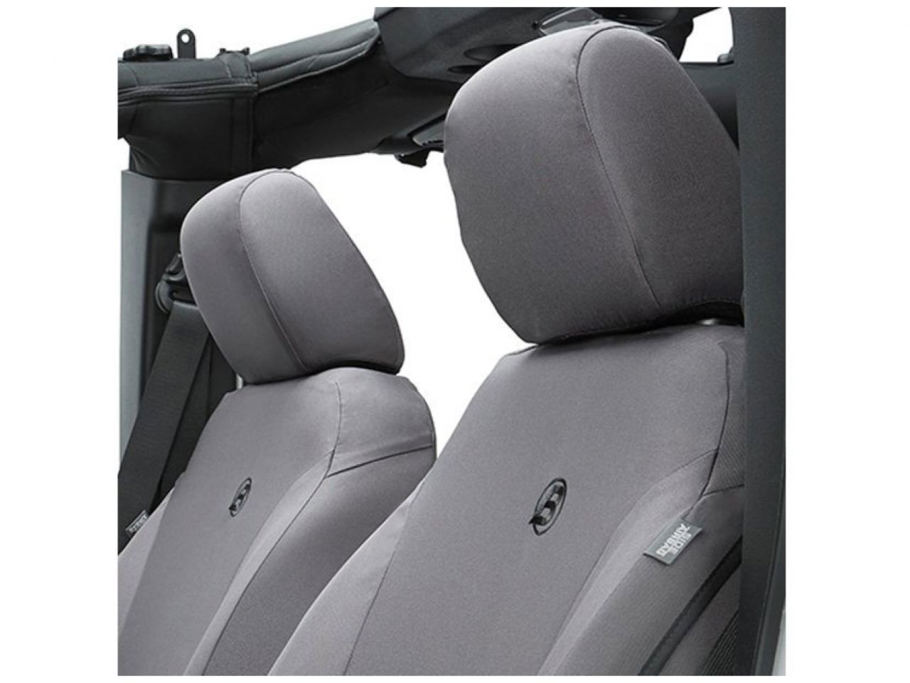 Bestop Jeep 07-12 Wrangler 2dr & 4dr; Fit Factory Front Seats, Charcoal, Pair