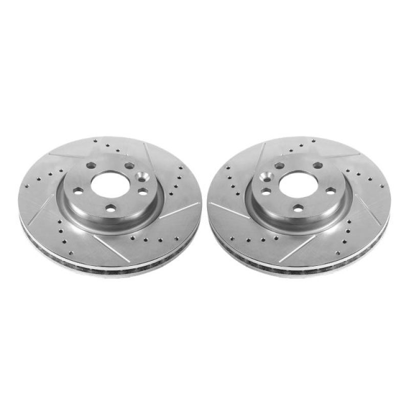 PowerStop PSB Evolution Drill/Slot Rotor Brakes, Rotors & Pads Brake Rotors - Slot & Drilled main image