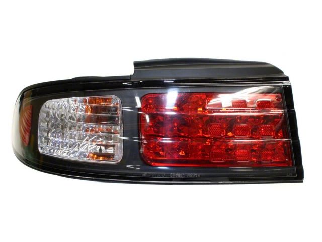 Spyder Nissan 240SX 95-98 LED Tail Lights Black