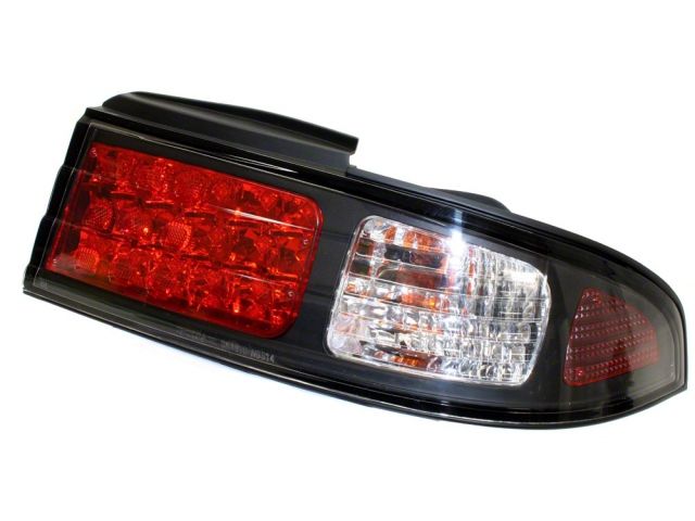 Spyder Nissan 240SX 95-98 LED Tail Lights Black