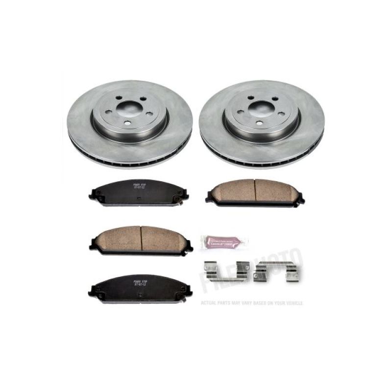 PowerStop PSB Autospecialty Kit Brakes, Rotors & Pads Brake Kits - OE main image