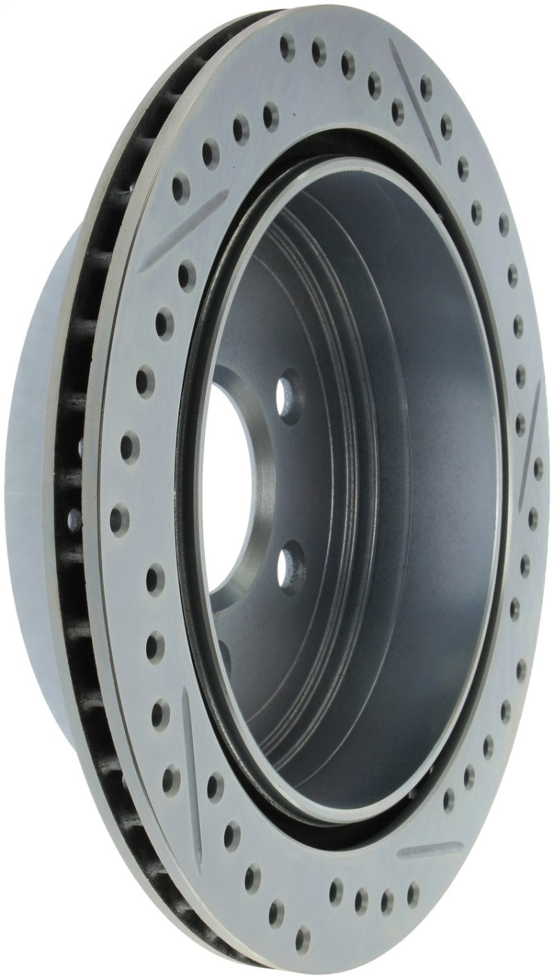 StopTech Select Sport Drilled & Slotted Rotor - Front Left 227.42087R