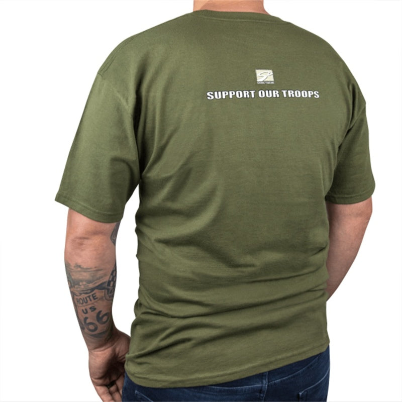 Skunk2 Camo T-Shirt Military Green - L 735-99-1812