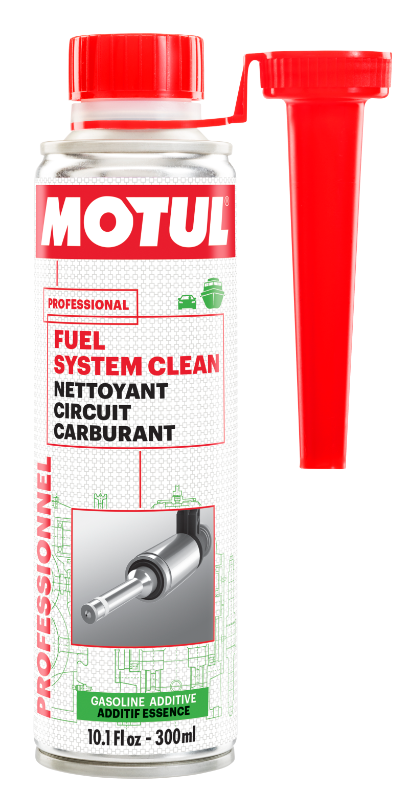 Motul 300ml Fuel System Clean Auto Additive 109543 Main Image