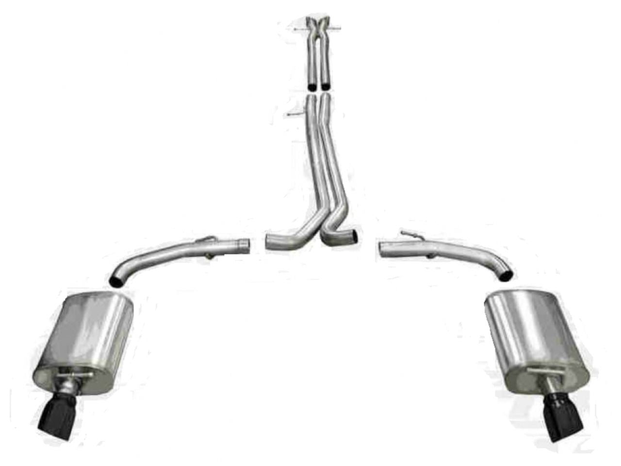 Corsa Performance Catback Exhaust 14315BLK Item Image