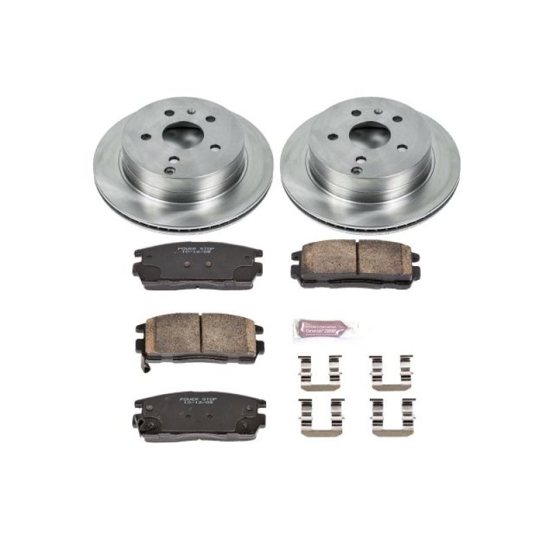 PowerStop PSB Autospecialty Kit Brakes, Rotors & Pads Brake Kits - OE main image