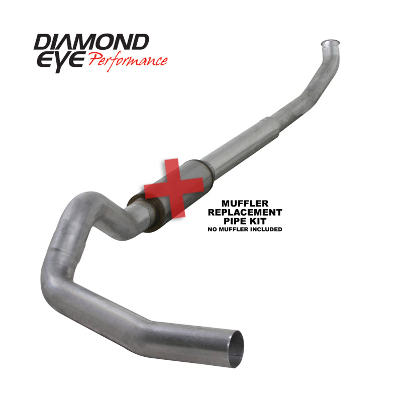 Diamond Eye Performance DEP Turbo Back Exhaust Kit AL Exhaust, Mufflers & Tips Turbo Back main image