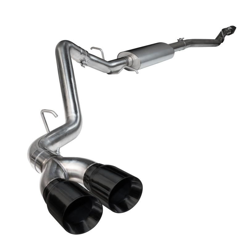 Kooks 2018 + Ford F150 Coyote 5.0L 4V OEM x 3in SS Catback Exhaust w/ Black Tips 13614060 Main Image