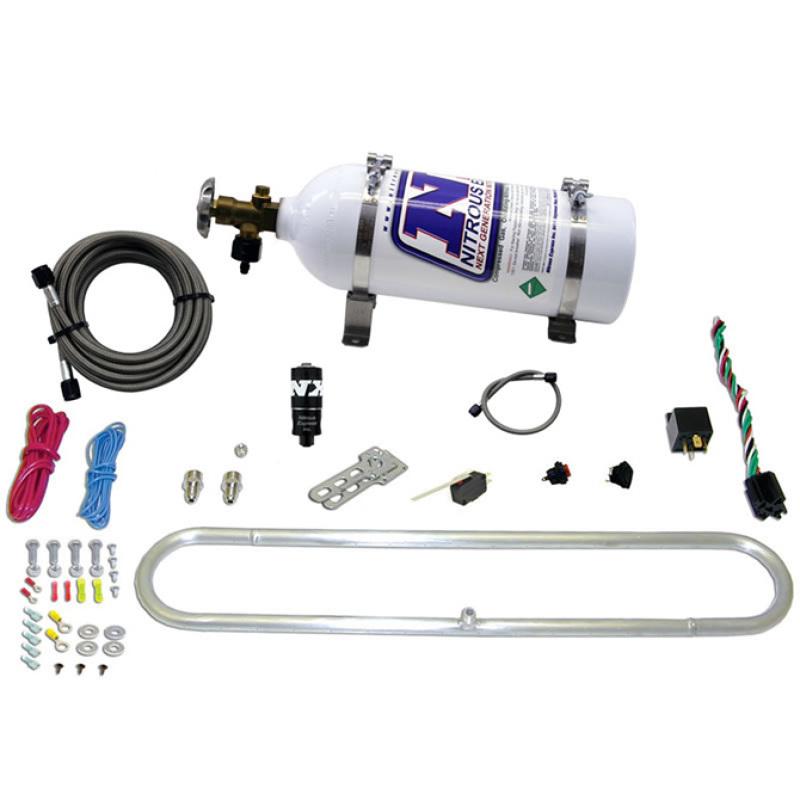 Nitrous Express N-Tercooler System for CO2 w/5lb Bottle (Remote Mount Solenoid) 20000CR-05 Main Image