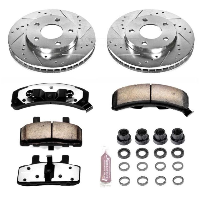 PowerStop PSB Z36 Truck & Tow Kit Brakes, Rotors & Pads Brake Kits - Performance D&S main image