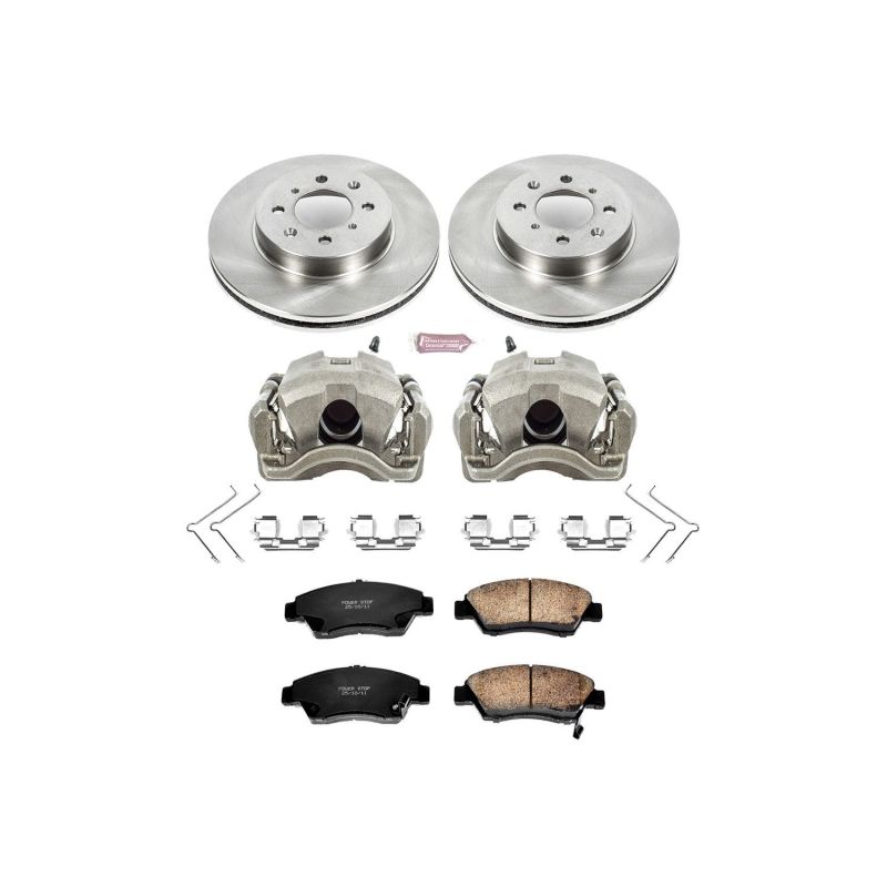 PowerStop PSB Autospecialty Kit w/Cals Brakes, Rotors & Pads Brake Kits - OE main image