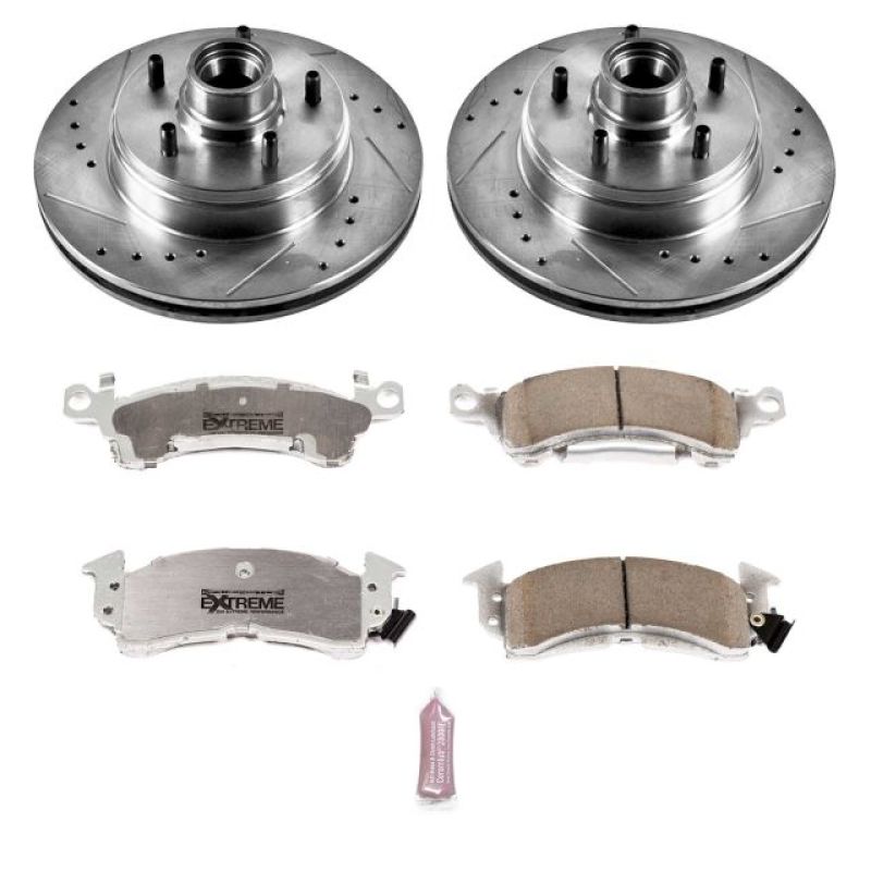 PowerStop PSB Z26 Street Warrior Kit Brakes, Rotors & Pads Brake Kits - Performance D&S main image