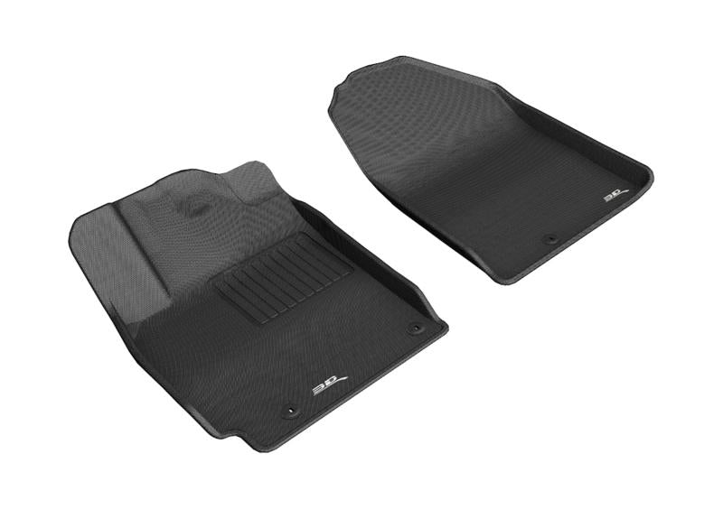 3D MAXpider 2019-2020 Hyundai Veloster Kagu 1st Row Floormat - Black L1HY08911509 Main Image