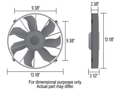 Derale 13 HO Extreme RAD Fan