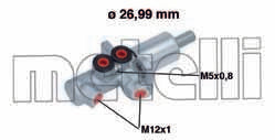 metelli brake master cylinder  frsport 05-0733