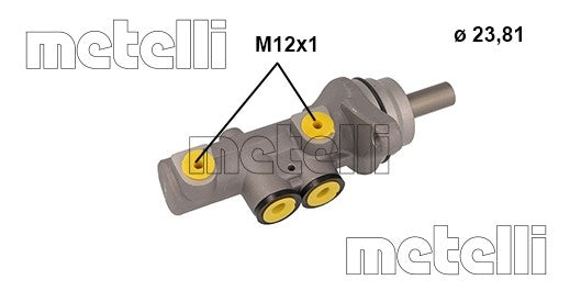 metelli brake master cylinder  frsport 05-1142