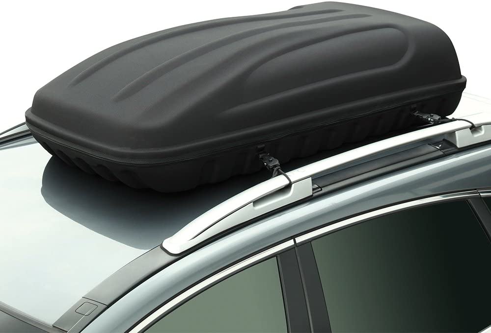 3D MAXpider 47.2in x 31.5in x 10.2in Large 3D Shell Roof Box W/ Tie-Down System - Black B07H7C4BHR