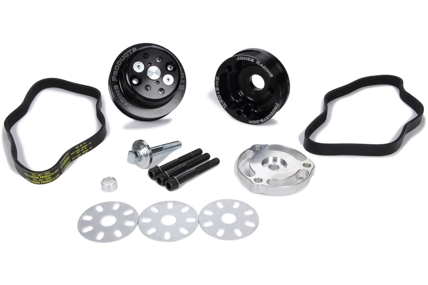 Jones Racing Products Serpentine Water Drive Kit SBC Crate Cartidge JRP1035-S-1/2