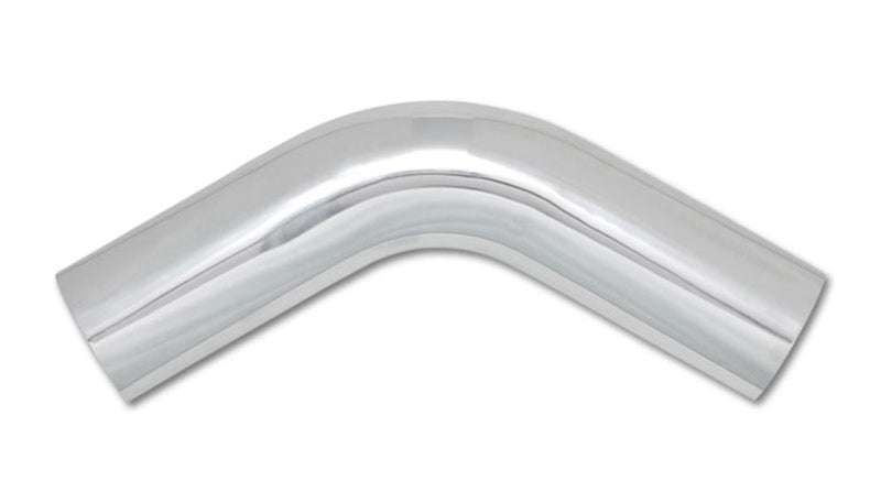 Vibrant - 4" O.D. Universal Aluminum Tubing (60 Degree Bend) - Polished