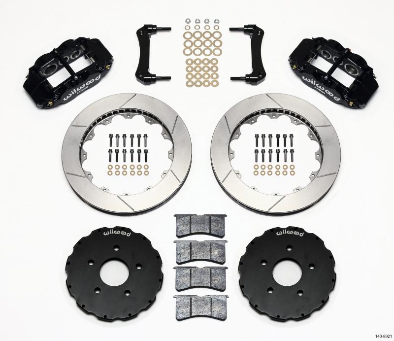 Wilwood Narrow Superlite 6R Front Hat Kit 13.06in 2005-up Corvette C6 140-8921 Main Image