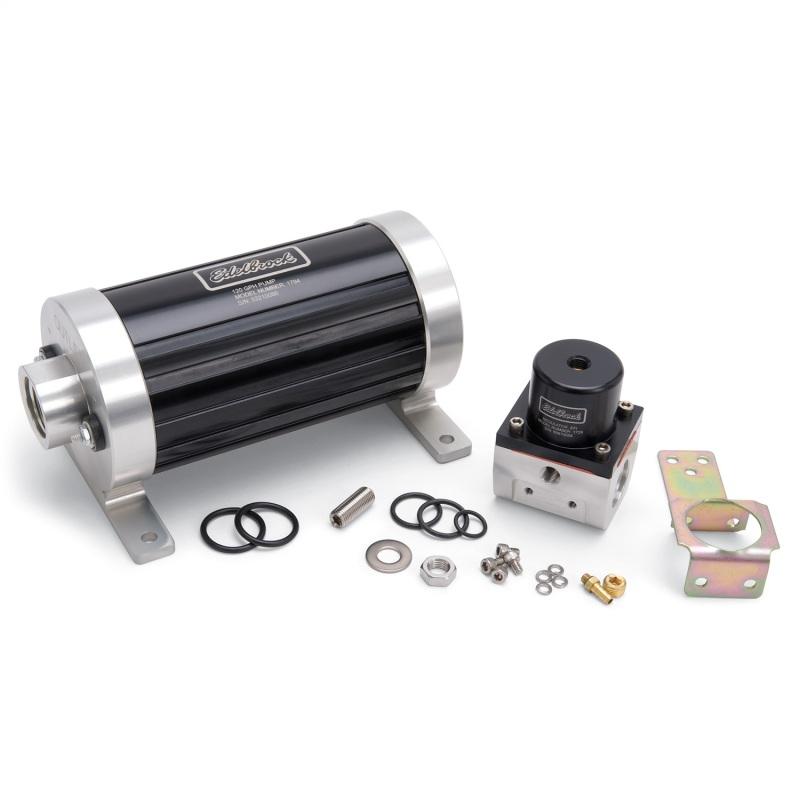 Edelbrock Fuel Pump Kit 1794 Pump And 1729 Regulator for EFI Supports Up to 1500Hp 17943 Main Image