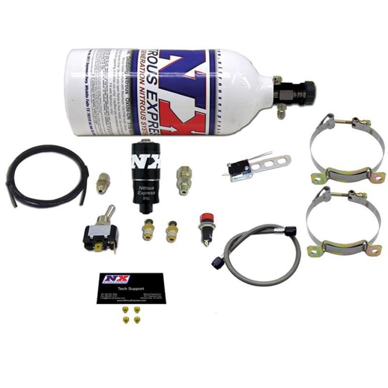 Nitrous Express EFI Power Booster Nitrous Kit w/2.5 Bottle 60112P Main Image