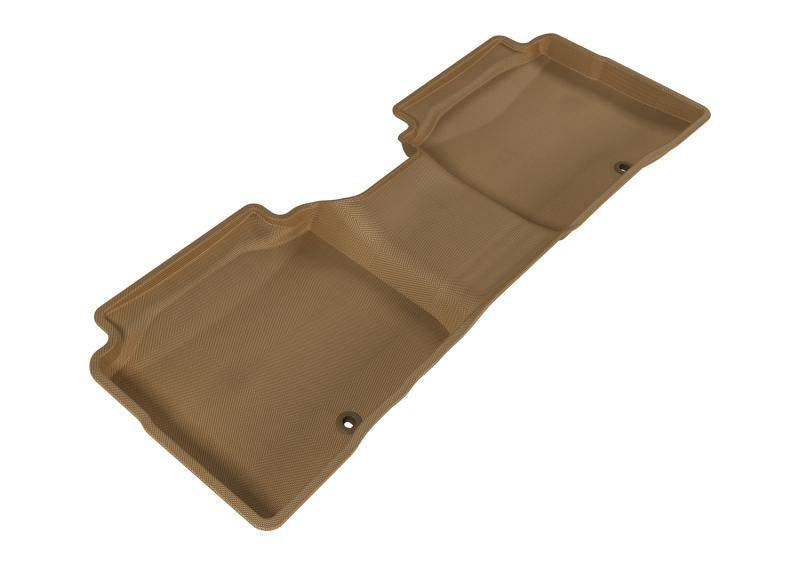 3D MAXpider 2011-2015 Kia Optima Kagu 2nd Row Floormats - Tan L1KA02521502 Main Image