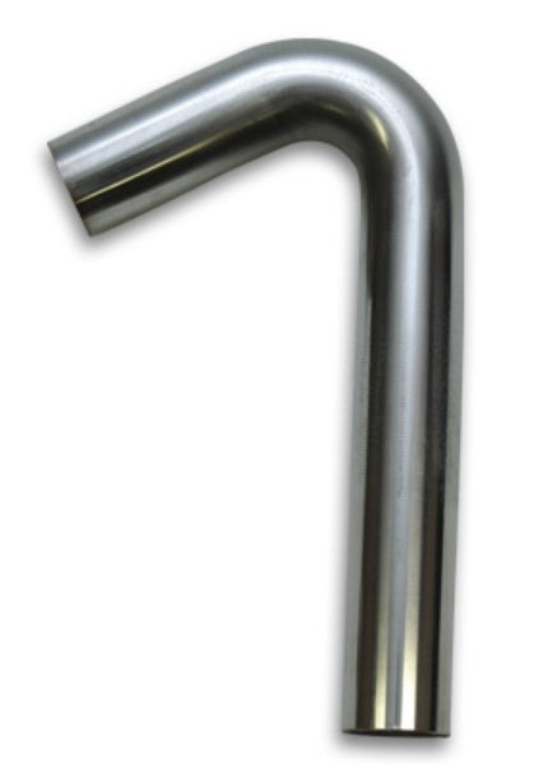 Vibrant 3.5in OD x 3in CLR 304 Stainless Steel Tubing 120 Degree Mandrel Bend 13014