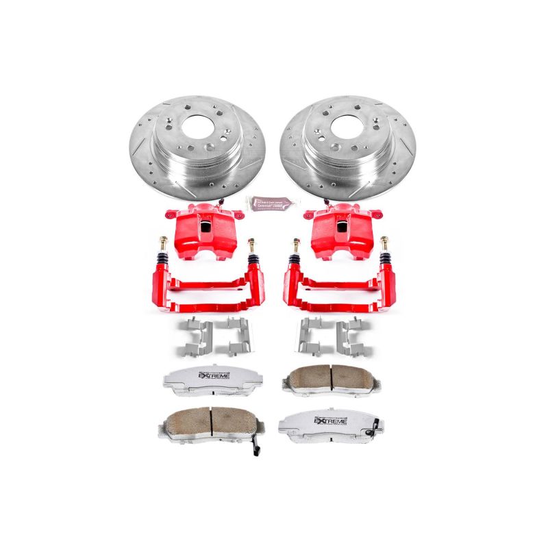 PowerStop PSB Z26 Street Kit w/Cals Brakes, Rotors & Pads Brake Kits - Performance D&S main image