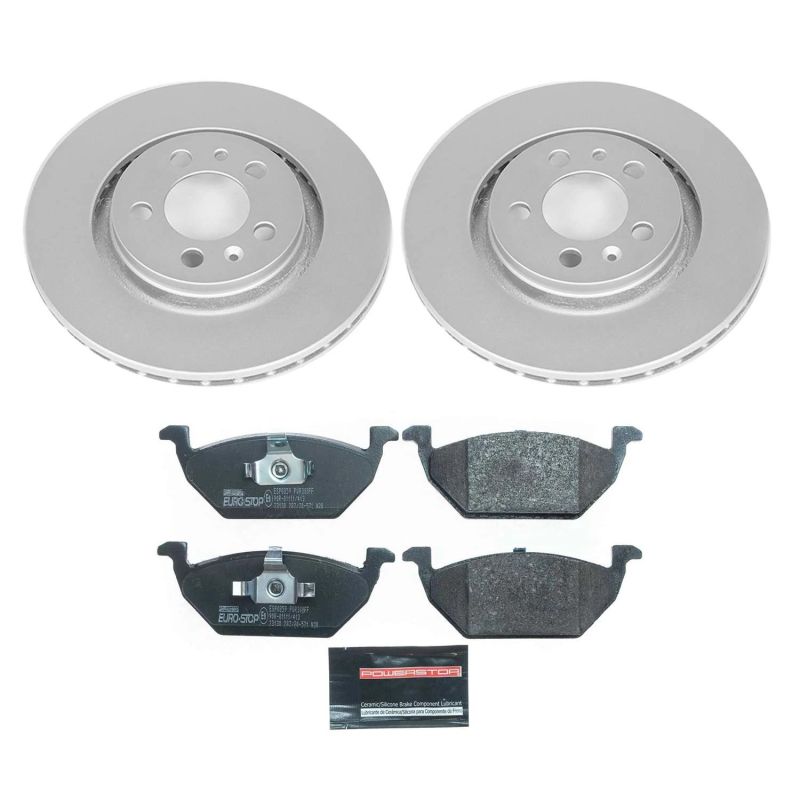 PowerStop PSB Euro-Stop Kit Brakes, Rotors & Pads Brake Kits - OE main image