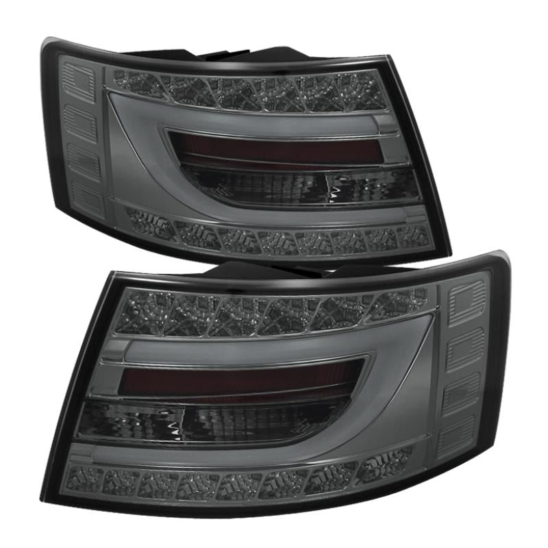 Spyder Audi A6 05-08 4Dr Sedan Light Bar LED Tail Lights Smke ALT-YD-AA605-LBLED-SM 5079626 Main Image