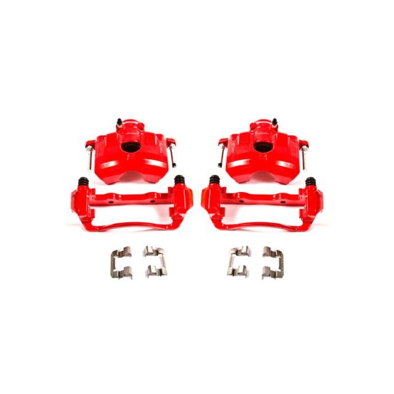 PowerStop PSB Red Calipers Brakes, Rotors & Pads Brake Calipers - Perf main image