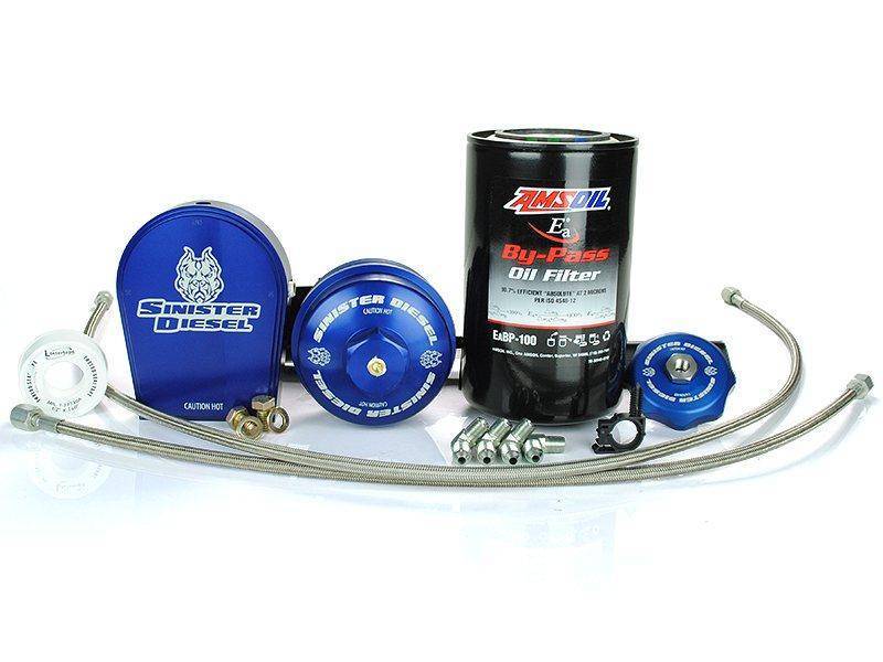 Sinister Diesel SIN External Oil Filter System Oils & Oil Filters Oil Filter Other main image